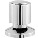 Kit 2 Acabamento Registro Volante Redondo Metal Padrão Deca Cromado Prateado