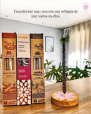 Kit Incenso Nirvana Natural Premium 3 Aroma Poder Espiritual