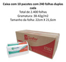 Caixa Papel Toalha Banheiro Interfolha Folha Dupla Inovatta