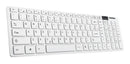 Kit de teclado e mouse sem fio Português Brasil ABNT2 de cor BRANCO