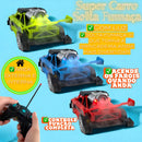 Carrinho Controle Remoto 4x4 Solta Fumaça Presente Menino Cor Vermelho