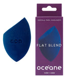 Esponja De Maquiagem - Flat Blend Azul Océane Tamanho da esponja Median