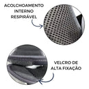 Apoio Protetor Cabeça Infantil Cadeirinha Carro Ergonômico Liso Preto