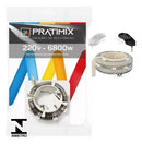 Resistência Chuveiro Para Hydra Fit Eletrônica 220v Ducha Branco Escovado