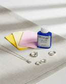 1 Limpa Prata Monzi 35 Ml + 1 Flanela Magica Limpeza Rápida