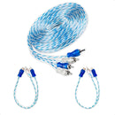 Kit Rca 5m + 2y Dupla Blindagem Automotivo Amplificador