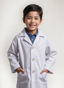 Jaleco Infantil Escolar - Qualidade Branco 12