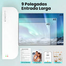 Plastificadora Laminadora A4 , Fria/quente Laminadora, Velocidade 280 Mm/min, Abs Anti-travamento, Com 9 Folhas Para Laminação, Ideal Para Escolas E Casas