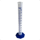 Kit 5 Proveta Graduada De Plástico 100ml Com Base - Nalgon