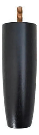 Pé De Cama Box Kit 12 Pés 12cm Com 2 Chapas União E Buchas