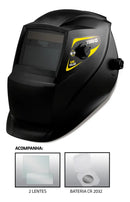 Mascara De Solda Automatica Auto Escurecimento Kabsolar Tork Cor Preto 4K