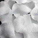 1.000 Pétalas Rosas Artificiais Cor Branca Casamento Noivas Kit Decoração Surpresa Romântica