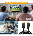 Cabo Hdmi 10m Metros 4k 3d Full Hd Blindado Premium Tv Pc