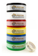 Fio Amarelo 2,5mm Cabo Flexível Rolo Com 100 Metros Elétrico 750v Fioccom