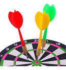 Kit 6 Dardos Ponta De Metal Reposição Profissional Cor Vermelho Azul Preto Liso