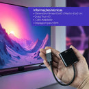 Adaptador Displayport para Alta Qualidade Vídeos em Maiores do que QXGA color Negro 15 cm Solucao