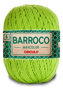 1 Barbante Barroco Fio 6 Maxcolor 200g -esc GREENERY 5203