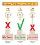 Acabamento Registro Pressão/gaveta C-40 Metal Cr Padrão Deca Acabamento Cromado Cor Prateado