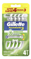 Gillette Prestobarba 3 Sensitive 3 - 4 - Unidade - 1