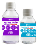 Resina Epoxi Clear 2.0 Baixa Espessura Uv - 300g