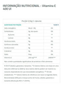 Vitamina E 400mg 30 Cápsulas - Catarinense Sabor Without flavor