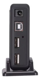 Hub Usb 2.0 Adaptador 7 Portas Pc Extensão Com Fonte Bivolt