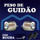 Par Peso Pezinho Guidao Pcx 150 Bucha Guidão Oco Titan 160 Aço Cromado