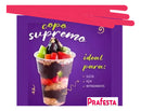 120un Copo Descartável Supremo 300ml Cristal Semi Acrílico