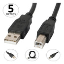 Cabo Usb 2.0 Impressora Universal 5m MFL