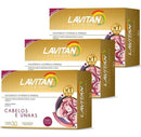 3un Lavitan Hair Cabelos E Unhas Total 90 Cápsulas