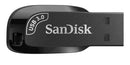 Pendrive Sandisk Ultra Shift 128gb 100mb/s Usb 3.0 Original Preto Liso