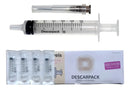Seringa 3ml Com Agulha 25x7 Descarpack Capacidade em volume 3 mL