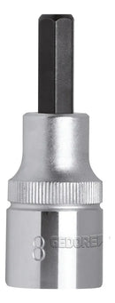 Jogo Chaves Soquete 1/2 Pol. 10 Peças - R62558010 Gedore Red