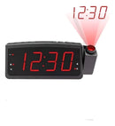 Relógio Despertador Digital Fm Usb Lelong Le-672 C Projetor Cor Preto