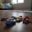 Kit 8 Hot Cars Die Cast Metal Carrinhos Esportivo Colecionavel