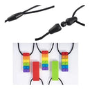 Colar Mordedor Sensorial Silicone Autismo Ansiedade Bloco Cor Azul