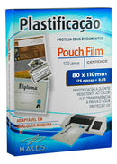 Plástico P/ Plastificação Mares Rg 80x110 0,05 100un