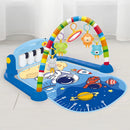 Tapete Bebê Musical Piano Happy azul Wakaii