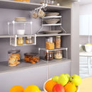 Organizador De Armário De Cozinha Kit Com 5 Organizadores