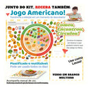 Brinquedo Unotoys Comidinha Cozinha Cortar Frutas Legume 25pçs Cor Colorido