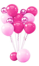 Kit 150 Balões Bexiga Rosa Claro + Pink + Rosa Metalizado