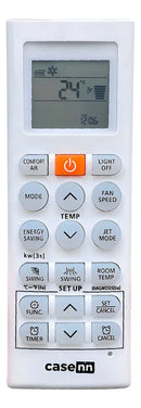 Controle Remoto Casenn Compatível com Ar Condicionado LG Inverter Split Dual