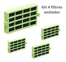 4un Filtro Antiodor Compatível Para Brastemp Consul Crm56