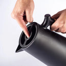 Vittak Garrafa Térmica Café 1 Litro Nórdica Cabo Madeira Mesa Posta Cor Preta