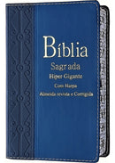 Bíblia Com Harpa Feminina/masculina Hipergigante Grande 21cm