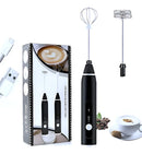 Misturador Bebidas Ovos Portátil Elétrico Bateria Mini Mixer JPBG