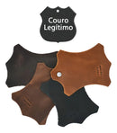 Carteira Masculina Porta Cartão Slim Couro Bovino Cor Preto