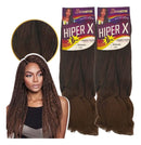 Kit 2 Cabelo Jumbo Jumbão Hiper X Box Braid 400 G