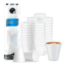 Copo Isopor Termico Descartavel P/ Cafe 88ml C/ 100 Un Cor Branco