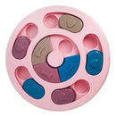 Brinquedo Interativo Para Cães Tabuleiro Porta Petisco Pets Cor Rosa